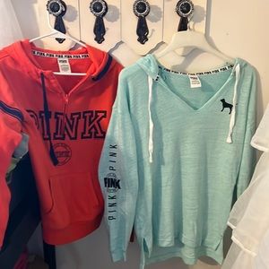 Victoria secret bundle hoodies small